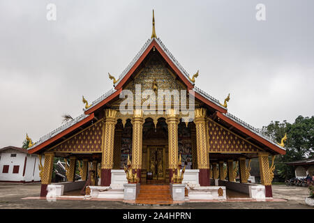 Wat Hua Xiang Tempel in Luang Prabang, Laos. Stockfoto