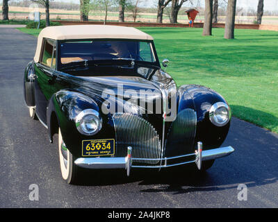 1940 Lincoln Continental MK 1. Stockfoto