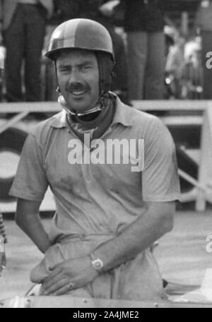 Rennfahrer Archie Scott Brown. Stockfoto