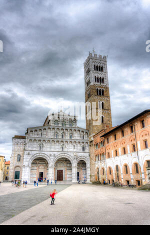 Italien, Toskana, Lucca, die Kathedrale San Martino Stockfoto