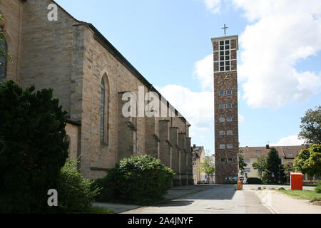 Heilig-kreuz-Kirche, Zweibrücken, Deutschland Stockfoto