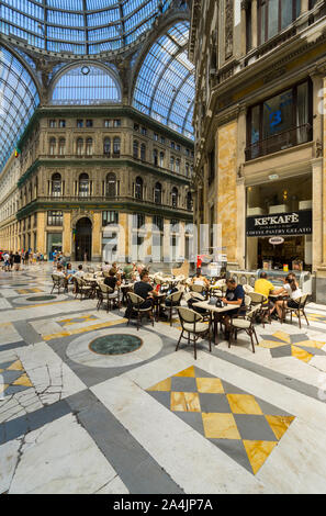 Italien, Campania, Neapel, Galleria Umberto ich Stockfoto