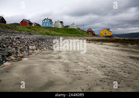 Veines bei Kongsfjord. Finnmark, Norwegen Stockfoto