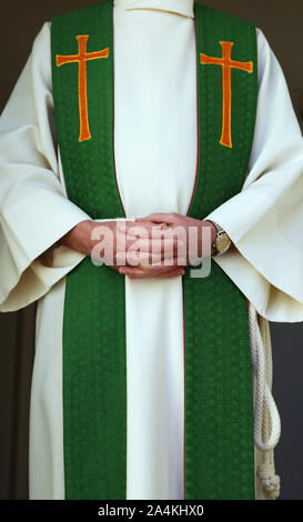 Die grüne Farbe für Hochzeiten, Beerdigungen. Stockfoto