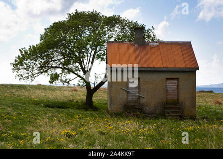 Altes haus von Gamlemshaugen ich Haram, Norwegen Stockfoto