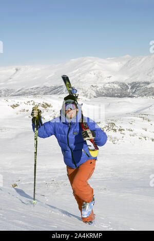 Hemsedal Ski Resort in Norwegen Stockfoto