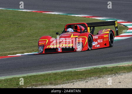 MUGELLO, IT, Oktober 2017, historische Ferrari 333 SP im Mugello während Finali Mondiali Ferrari 2017. Italien Stockfoto