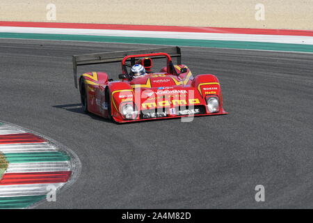 MUGELLO, IT, Oktober 2017, historische Ferrari 333 SP im Mugello während Finali Mondiali Ferrari 2017. Italien Stockfoto