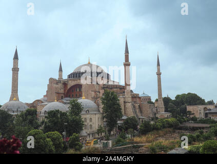 Die Hagia Sophia anzeigen Stockfoto