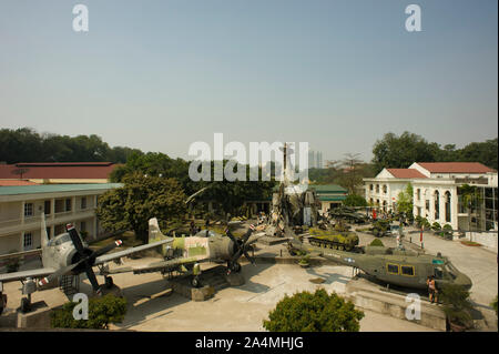 Hanoi, Vietnam - am 31. März 2011: Vietnam Militärhistorisches Museum Stockfoto