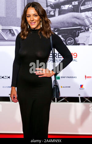 Monia Chokri besucht 11 Lumiere Film Festival, Lyon, Frankreich Stockfoto
