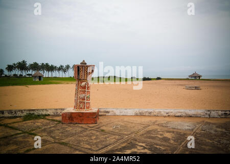 Architektur arch Tür ohne Rückkehr in Ouidah, Benin Stockfoto