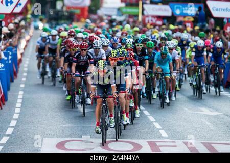 La Vuelta a España 2016 in Madrid. September 11, Spanien. 2016. (ALTERPHOTOS/Hojas) NORTEPHOTO.COM BorjaB. Stockfoto