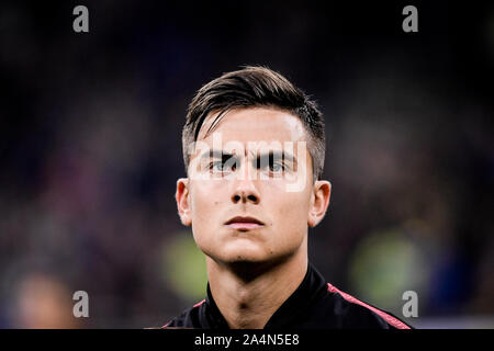 Uventus Player Paulo Dybala während des Inter-Juventus Fußballspiel im Stadion San Siro Stockfoto