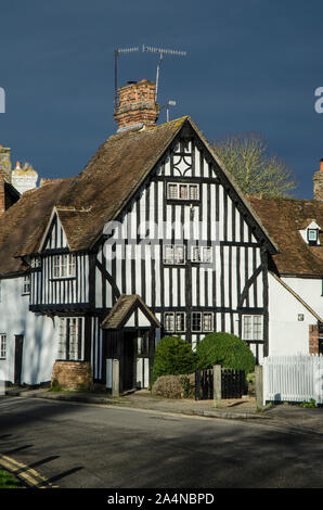 Eynsford Tudor House Stockfoto