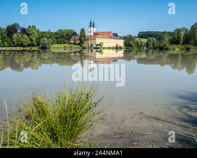 Kloster Vornbach am Inn Stockfoto