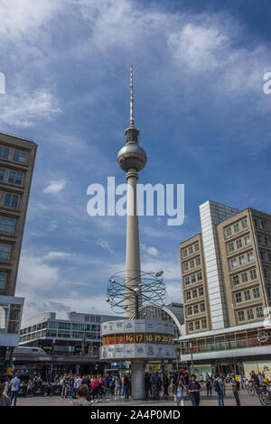 Berlin, est et Berlin ouest, Mur de Berlin East Galerie, Stockfoto