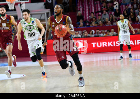 Venezia, Italien. 15 Okt, 2019. Julyan Stein von Umana Reyer Venezia, Italien, während Umana Reyer Venezia vs Tofas Bursa - Basketball EuroCup Meisterschaft - Credit: LPS/Alessio Marini/Alamy leben Nachrichten Stockfoto