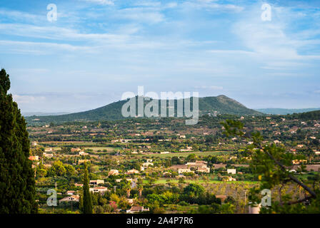 Blick von Seuva, Mallorca Stockfoto