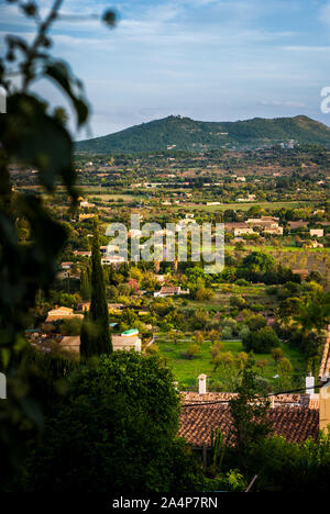 Blick von Seuva, Mallorca Stockfoto