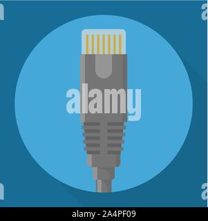 Netzwerk Anschluss Symbol Stock Vektor