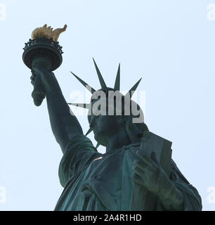 Freiheitsstatue auf Liberty Island, New York Stockfoto