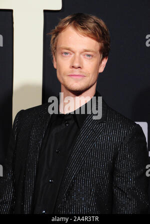 Los Angeles, Kalifornien, USA 15. Oktober 2019 Schauspieler Alfie Allen Fox Searchlight Pictures präsentiert "Jojo Kaninchen" Los Angeles Premiere am Oktober 15, 2019 in Hollywood American Legion Post 43 in Los Angeles, Kalifornien, USA besucht. Foto von Barry King/Alamy leben Nachrichten Stockfoto