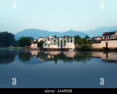 Dorf Hongcun Landschaften in der Provinz Anhui, China Stockfoto