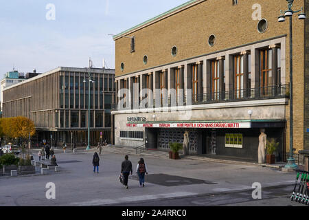 Göteborg City Theater eine am späten Nachmittag im Oktober Stockfoto