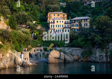 Hotel Piccolo in Portofino, Italien Stockfoto