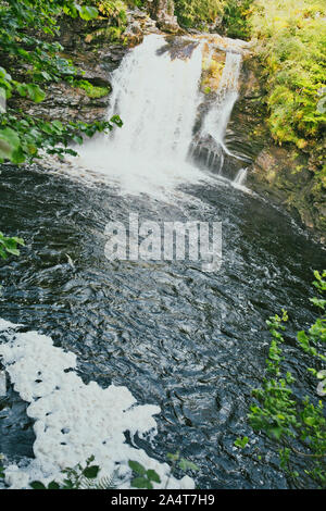 Fällt der Falloch (Gälisch Eas Falach) bedeutet versteckten Wasserfall, Stirlingshire, Schottland Stockfoto