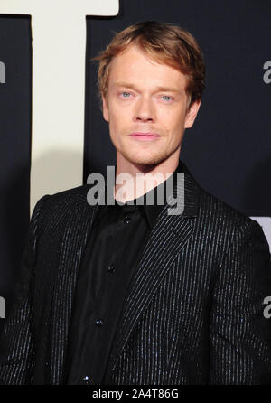 Los Angeles, Kalifornien, USA 15. Oktober 2019 Schauspieler Alfie Allen Fox Searchlight Pictures präsentiert "Jojo Kaninchen" Los Angeles Premiere am Oktober 15, 2019 in Hollywood American Legion Post 43 in Los Angeles, Kalifornien, USA besucht. Foto von Barry King/Alamy leben Nachrichten Stockfoto