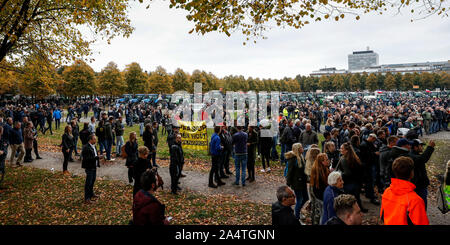 Den Haag, Niederlande. 16 Okt, 2019. Den Haag, 16-10-2019, Den Haag Centre, holländische Nachrichten. Malieveld Credit: Pro Schüsse/Alamy leben Nachrichten Stockfoto