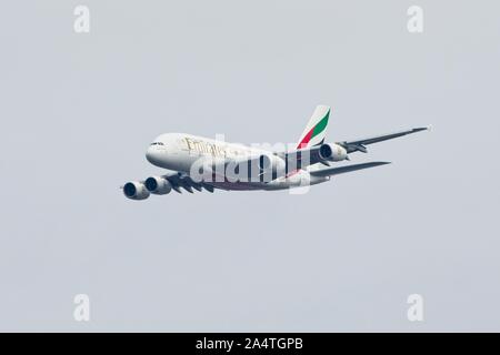 Emirates Airbus A380 861. Registrierung A6-EDP Stockfoto