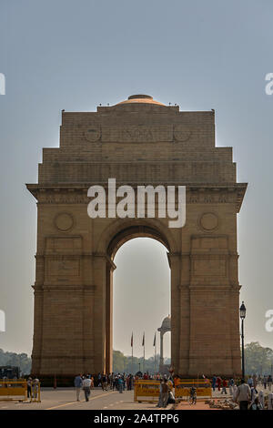 11-März-2007 das India Gate (ursprünglich als alle Indien War Memorial) Rajpath New Delhi Indien Stockfoto