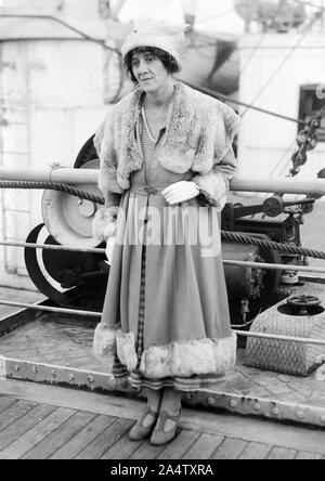 Vintage Foto der britische Autor, paleobotanist, die Frauenrechtlerin und Geburtenkontrolle/Familienplanung Pionier Marie Stopes (1880-1958). Foto ca. 1920 - 1925 durch Bain Aktuelles Service. Stockfoto