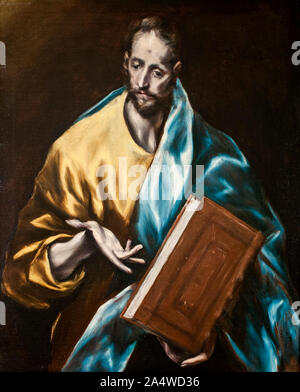 El Greco, Apostels Jakobus des Kleinen, Malerei, 1610-1614 Stockfoto