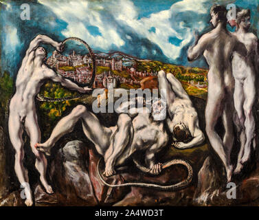 El Greco, Laocoön, Malerei, 1610-1614 Stockfoto