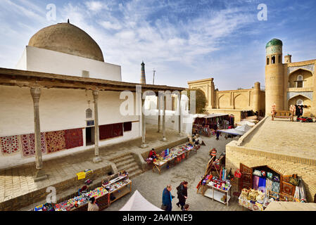 Ak-Moschee. Altstadt von Chiwa (Itchan Kala), einem UNESCO-Weltkulturerbe. Usbekistan Stockfoto