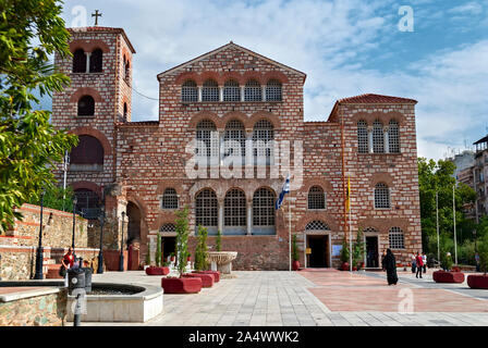 Kirche des Hl. Demetrius Thessaloniki Griechenland; Stockfoto