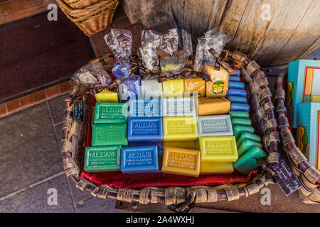 Cours Saleya in Nizza Frankreich Stockfoto