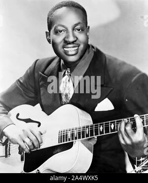 BIG BILL BROONZY (1903-1958) Werbefoto der amerikanische Bluessänger Stockfoto
