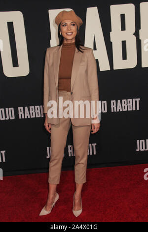 Moran Atias 10/15/2019 Die Los Angeles Premiere von "Jojo Kaninchen" gehalten am Hollywood American Legion Post 43 in Los Angeles, CA. Foto von I. Hasegawa/HNW/PictureLux Stockfoto