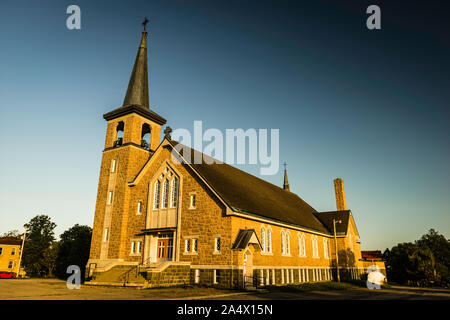 Saint Felicite Kirche Sainte-Félicité, Quebec, CA Stockfoto