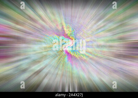 Eine abstrakte psychedelischen Hintergrundbild. Stockfoto