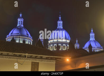 Cuencas neue Dom (Kathedrale der Unbefleckten Empfängnis), Cuenca, Ecuador Stockfoto