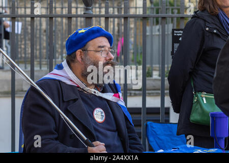16. Oktober 2019, Minister der Ankunft in Nummer 10 Downing Street, Westminster, London. Stockfoto