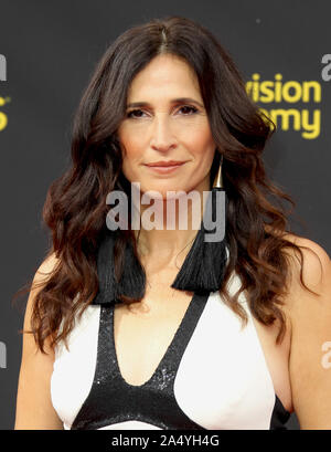 Creative Arts Emmy 2019 - Tag 2 Ankunft auf der Microsoft Theater in Los Angeles, Kalifornien statt. Mit: Michaela Watkins Wo: Los Angeles, Kalifornien, Vereinigte Staaten, wenn: 16 Sep 2019 Credit: Adriana Barraza/WENN.com M. Stockfoto