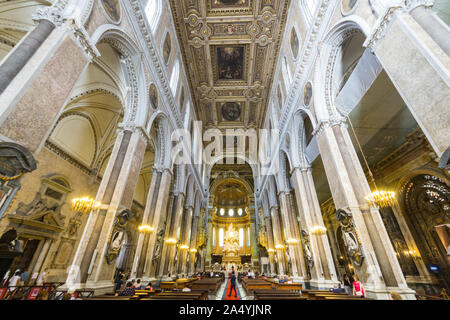 Italien, Kampanien, Neapel, die Kathedrale Santa Maria Assunta Stockfoto