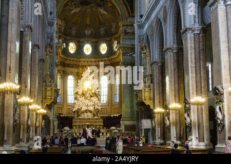 Italien, Kampanien, Neapel, die Kathedrale Santa Maria Assunta Stockfoto